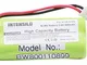 INTENSILO NiMH Batteria 800mAh (2.4V) per Telefono Fisso Cordless Siemens Gigaset AS150 TR...