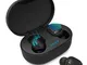 Cuffie Bluetooth,Auricolare Wireless in-Ear, Cuffie Stereo 3D Sportive, con Scatola di Ric...