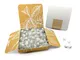 Confetti Arbues Artigianali CIOCCOMANDORLA BIANCHI Incartati Singolarmente - Astuccio 400g...