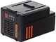 Worx WA3536 Batteria Agli Ioni di Litio, 40 V, Nero