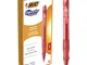 Bic Velocity Gel - Penna con Punta Media a Gel, Confezione da 12 Pezzi, Rosso