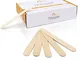 AMAZY Bastoncini di Legno Naturale (Set di 200 stecchi) – stecco Legno per Gelato, ghiacci...