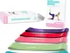 Insonder Elastiche Fitness Set di Banda Elastica Fasce Resistenza per Fitness Yoga Crossfi...