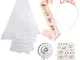 SPECOOL Sposa di Essere Bride to Be Satin Sash And Veil di Addio al Nubilato Gadget Sposa...