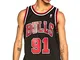 Mitchell & Ness NBA Swingman Jersey 2.0 Chicago Bulls (D. Rodman #91 - Black, M)