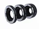 Movo Photo AF set di macro tubi di prolunga per fotocamere mirrorless Nikon 1, AW1, J1, J2...