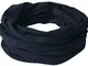 Miobo, sciarpa a tubo in cotone per bambini, sciarpa rotonda, fazzoletto da collo (S, Nero...
