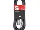 STAGG SAC3PXMDL - Cavo patch audio - 3 metri - 1x XLR maschio/1x jack maschio - 6.3 mm