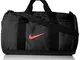 Nike W Nk Team Duffle, Borsa Sportiva Donna, Dk Smoke Grey/Black/Track Red, MISC