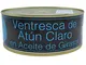 Ventresca artigianale di Tonno Bianco(ASTONA) IN OLIO DI GIRASOLE IN LATTA 900G prodotta d...