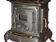 STUFA A LEGNA PARLOR BIG LUXOR 6 KW INTERAMENTE IN GHISA 63x55x91H