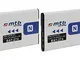 2x Batteria NP-BN1 compatibile con Sony Cyber-shot DSC-W710, W730, WX80, WX200.vedi lista!
