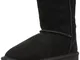 Koolaburra by UGG Kid's Koola Short Classic Boot, Black, 33.5 EU