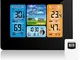 Stazione Meteo Wireless Digital Colour Forecast Stazione Meteo Indoor Outdoor Termometro c...