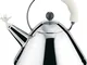 Alessi 9093 W Bollitore di Design con Manico e Fischietto a Forma di Uccellino, Acciaio In...