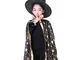 Costume da Strega di Halloween,Costume da Mago con Cappello da Mago Mantello per Bambini R...