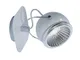 SPOT-LIGHT parete faretto modello di palla incluso 1 x GU10, 5W LED, 3000K, metallo, cromo...