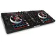 Numark Mixtrack Platinum - Console Dj a 4 Deck con 2 Display LCD Integrati in Jog Wheel Se...