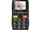Artfone C1 2G Telefono Cellulare per Anziani con Tasti Grandi | Funzione SOS | 1.77" Displ...