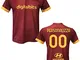 DND DI D'ANDOLFO CIRO Maglia Calcio Roma Personalizzabile Replica Autorizzata 2021-2022 Ta...