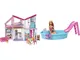 Barbie - Casa di Malibu - Casa Malibu - Playset Trasformabile con Plug-and-Play - Oltre 25...