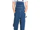 Wash Clothing Company Salopette di Jeans Uomo Relaxed Fit - Stonewash Overalls a Buon Merc...
