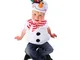 Christys Costume Carnevale Frosty Pupazzo di Neve Olaf Frozen Disney, bambino, 4/7 anni