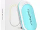 Four Heart Ricaricabile Scaldamani+Power Bank, Riutilizzabile USB/USB-C Mano Warmer, 5200m...