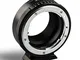 Viltrox nf-fx1 messa a fuoco manuale adattatore di montaggio per Nikon G & D Mount Series...