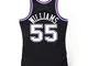 CCKWX Maglia da Basket da Uomo - Maglia Vintage Jason Williams Kings # 55, T-Shirt Unisex...