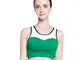 Dexinx Donna Shaping Reggiseno da Colori Misti Sportivo Elegante Yoga Tops alla Moda in Pa...