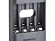 Amazon Basics - Caricabatterie USB, “Overnight”, nero