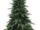 PREQU' Albero di Natale Acadia Realistico Rami Ombrello PVC + PE (240 cm)