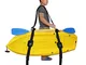 Ever Tracolla per Kayak da Trasporto, Tracolla Regolabile per Kayak Canoa SUP Tavola da Su...