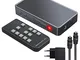 ESYNiC 3 Porte HDMI Switch con Audio Estrattore PIP Supporta 4K 3D HDMI Switcher HDMI a HD...