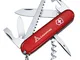 Victorinox 1.3613.71- Coltellino Multiuso, Camper Rosso, 9 x 2.5 x 1.2 cm