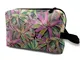 Bromeliads and Anoles Original 150_136 - Trousse per cosmetici, da viaggio, da appendere,...