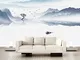 Foto Murale 3D Wallpaper Fotomurali 400X280Cm Paesaggio Astratto Camera Da Letto Sala Deco...