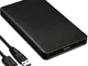 Anmete Case Esterno per Hard Disk 2.5 Box USB 3.0 SATA HDD SSD 2.5 Pollici USB 3.0 a SATA...