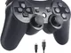 Sefitopher Joystick PS3,Senza Fili Bluetooth Controller di Gioco per PS3, con Cavo di Cari...