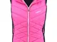 MeRu Gilet Moana Hybrid Donna, Beetroot Purple, S