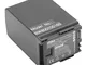 Batteria vhbw con Infochip compatibile con fotocamera Canon Legria HF21, S100, HF20, HF200...