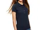 oodji Ultra Donna Polo in piqué (Pacco da 2), Blu, IT 46 / EU 42 / L