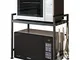 Vinteky Mensola Microonde Allungabile Forno a Supporto,Scaffale per Forno a Microonde Cuci...