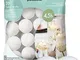 Bolsius Candele galleggianti Decorative, Cera, Bianco, 4.5cm w X 3cm h, 20 unità