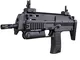 Well - Pistola mitragliatrice R4 AEP Tipo Heckler & Koch MP7 (0,4 Joule), Forze di Interve...