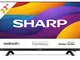 Sharp Aquos 32Di6E 32" Frameless Android 9.0 Smart TV 10 bit HD Ready LED TV, Wi-Fi, DVB-T...