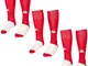 Kappa Knee High Sock Red (Inteso X Pz Singolo) Calzini Sportivi per Il Tempo Libero e Lo S...