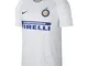 Nike Inter Away Std, Maglia da Calcio Uomo, Bianco/Nero/Full Sponsor, M