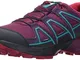 SALOMON Speedcross CSWP J, Scarpe da Trail Running Unisex-Bambini, Viola (Grape Juice/Even...